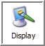 The Display icon in Control Panel.